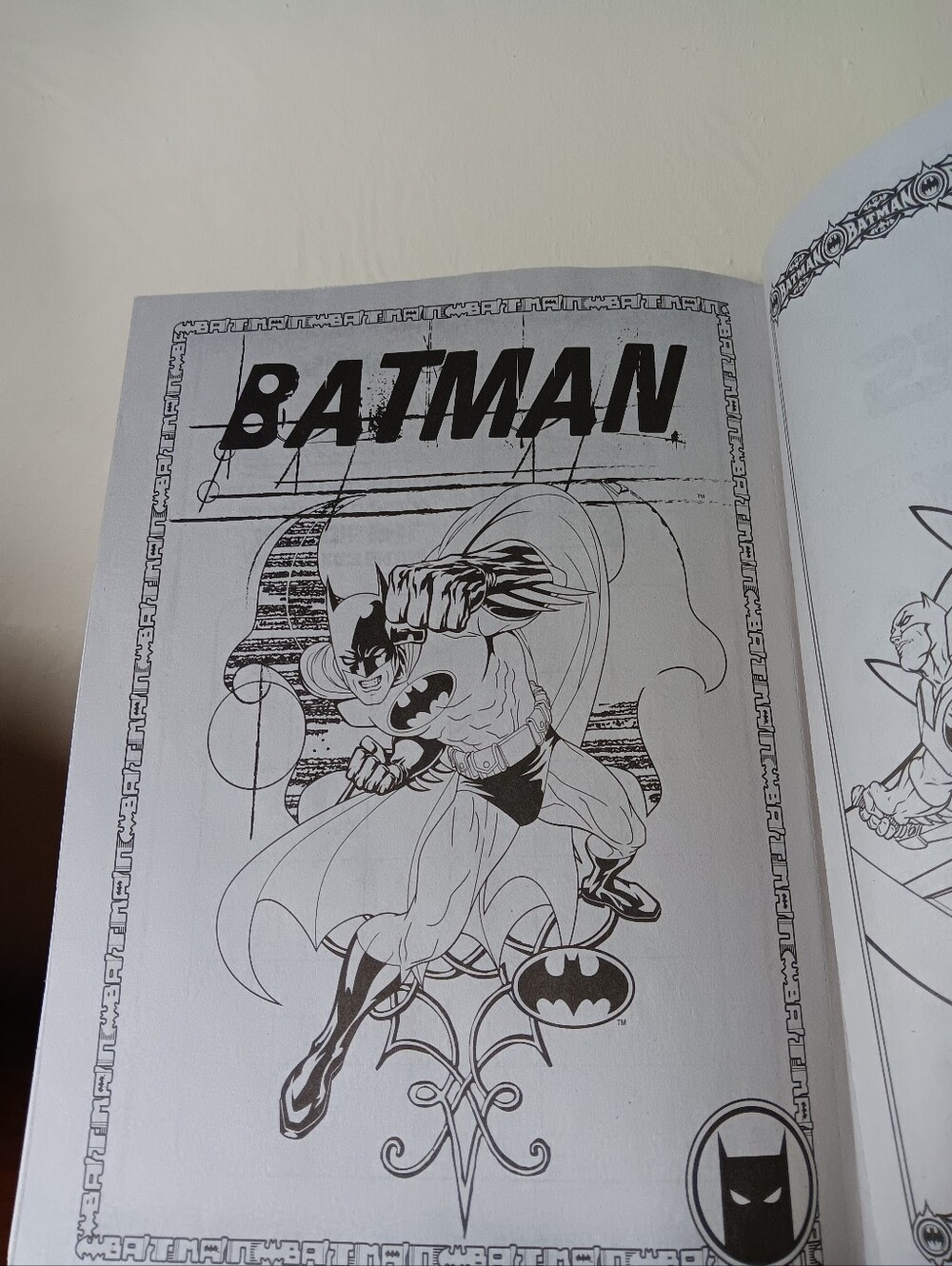 BAT-MAN Coloring Book Bundle - Picture 11 of 16